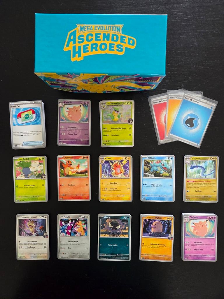 Bulk Pokémon Ascended Heroes, Hobby en Vrije tijd, Verzamelkaartspellen | Pokémon, Ophalen of Verzenden, Zo goed als nieuw, Meerdere kaarten