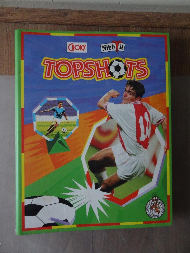 Voetbal Topshots EK 96, Ophalen, Losse flippo's, Met verzamelmap(pen)