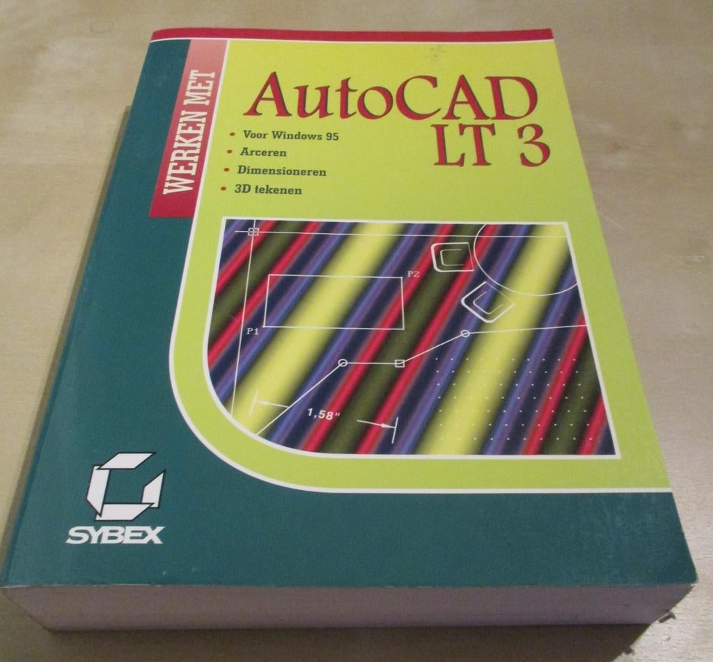 Boeken CAD-tekenen: AutoCAD LT 3 & AutoCAD 14, Gelezen, Verzenden, MBO, Beta