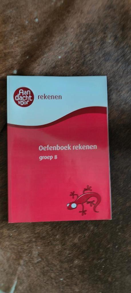 Aandacht voor rekenen, groep 8, onbeschreven, Boeken, Schoolboeken, Verzenden, Zo goed als nieuw, Overige niveaus, Overige vakken