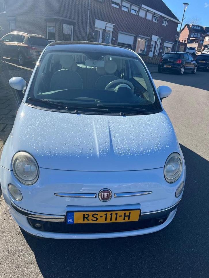 Fiat 500 1.2 C 2009 Blauw, Auto's, Fiat, Particulier, Benzine, B, Hatchback, Handgeschakeld, Geïmporteerd, Blauw, Voorwielaandrijving