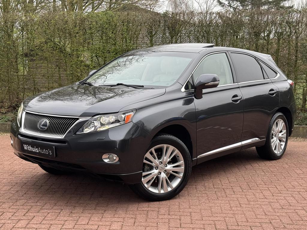 Lexus RX 450h 450h 4WD Dakraam Adaptive Cruise GARANTIE LED, Auto's, Automaat, Euro 5, Gebruikt, 2000 kg