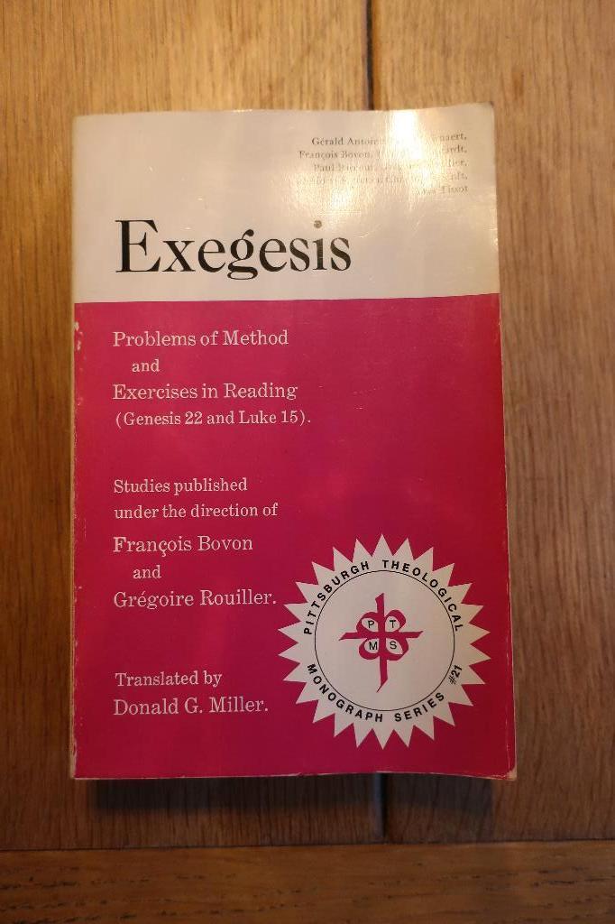Exegesis: Problems of Method Pittsburgh Theologicl, Ophalen of Verzenden, Christendom | Katholiek
