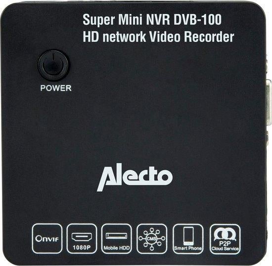 Alecto Network Video Recorder NVR DVB-100, Ophalen of Verzenden, Zo goed als nieuw