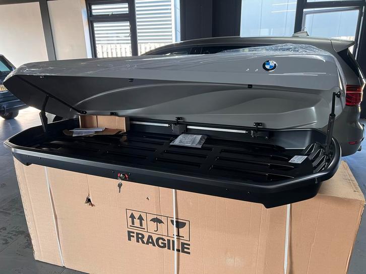 BMW dakkoffer 460 liter Nardo metallic nieuw, Auto diversen, Dakkoffers, Nieuw, Ophalen