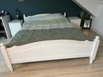 Twee persoonsbed, Ophalen, Gebruikt, Wit, Tweepersoons