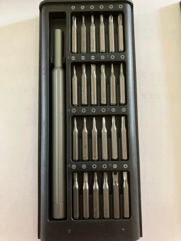 Schroevendraaierset met 24 bits, Ophalen, Nieuw