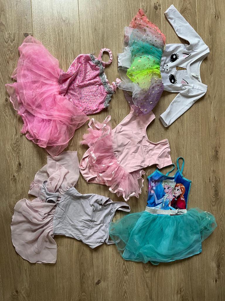 Rompers ballerina tutu vanaf maat 74, Meisje, Ophalen of Verzenden, Zo goed als nieuw, 104 of kleiner