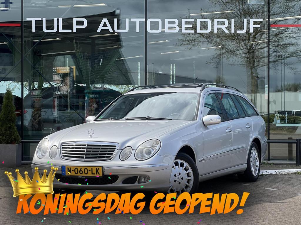Mercedes E-klasse Combi 240 Elegance Automaat Clima Dak Top!, Auto's, Automaat, Gebruikt, 2597 cc, 1645 kg