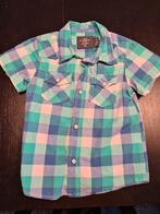 Jongens blouse korte mouw - maat 104, Kinderen en Baby's, Kinderkleding | Maat 104, Ophalen of Verzenden, Zo goed als nieuw, Jongen