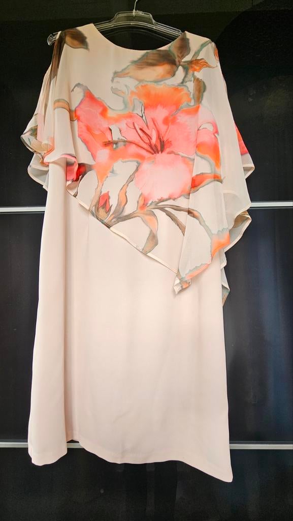 Frank Lyman jurk met bloemenprint, Ophalen of Verzenden, Zo goed als nieuw, Maat 38/40 (M), Onder de knie