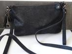 By LouLou tas leren schoudertas clutch tasje leer, Ophalen of Verzenden, Zo goed als nieuw, Zwart, Schoudertasje