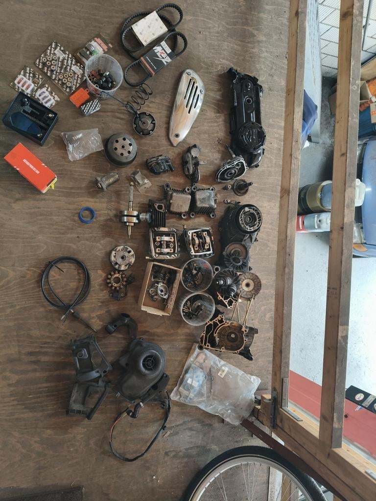 Piaggio zipp en vespa Sprint onderdelen, Ophalen of Verzenden, Overige typen, Piaggio