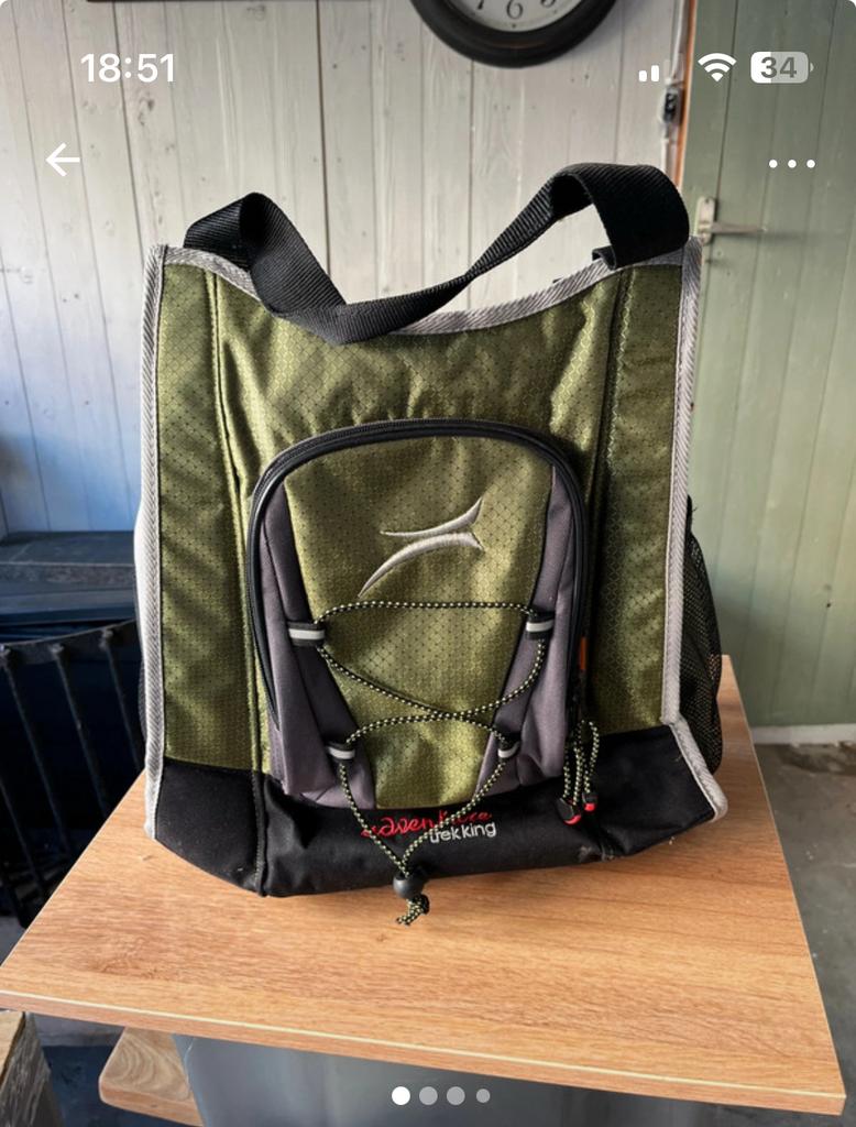 Fietstas /rugzak super handig, Fietsen en Brommers, Ophalen of Verzenden, Zo goed als nieuw