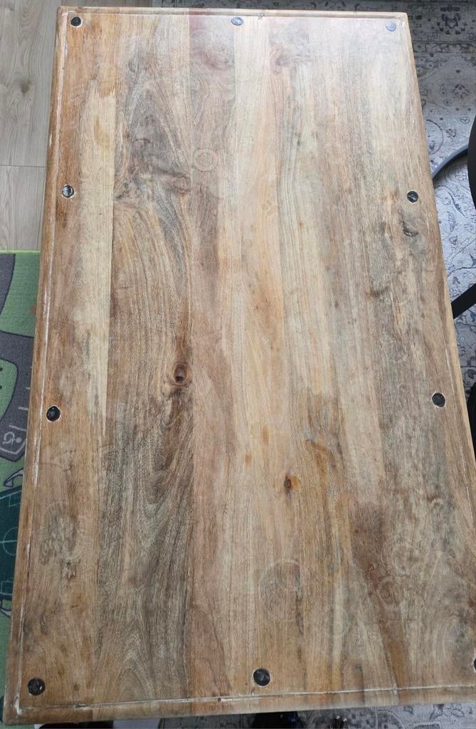 Salontafel van hout, Huis en Inrichting, Ophalen, Gebruikt, 100 tot 150 cm, 50 tot 100 cm