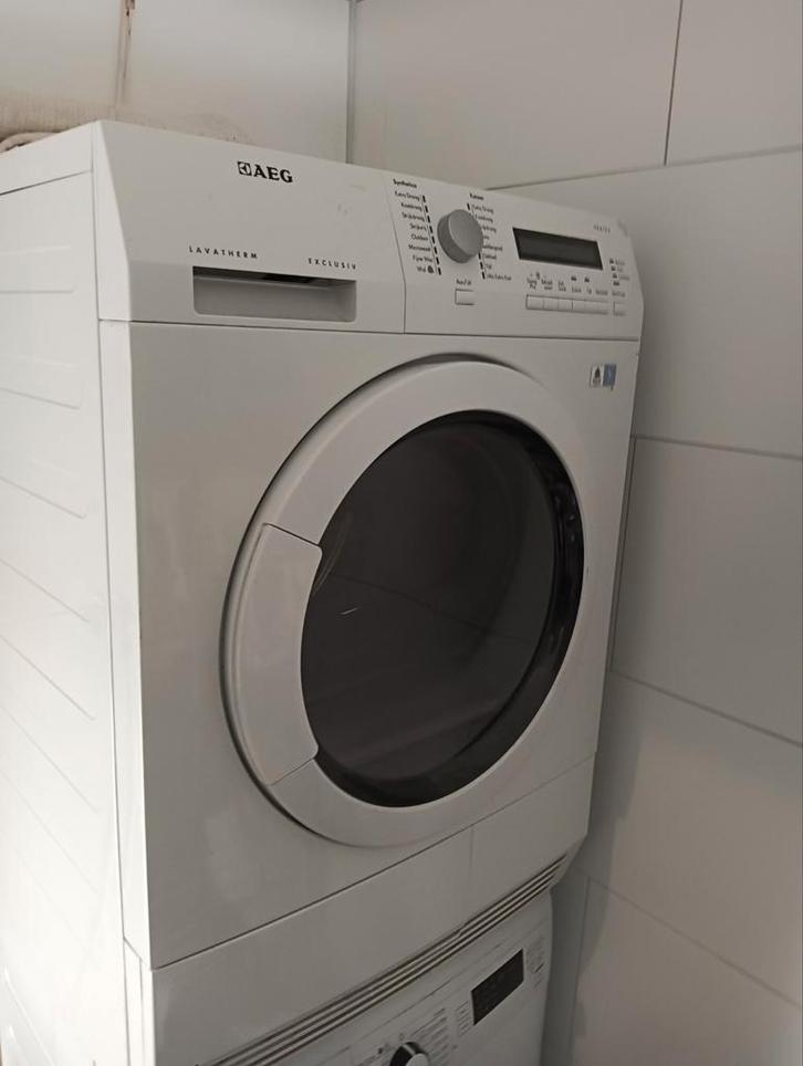 AEG Lavatherm Exclusiv Wasdroger - Condensdroger, Witgoed en Apparatuur, Wasdrogers, Gebruikt, Condens, Voorlader, 6 tot 8 kg