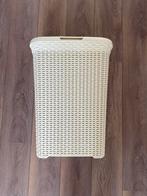 Curver Style Wasmand met Deksel - 40L - Vintage Wit, Ophalen, Kunststof, Mand, Zo goed als nieuw