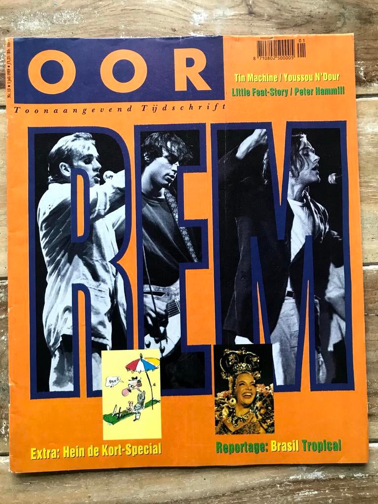 OOR Magazine 1989 REM Tin Machine LITTLE FEAT Hallo Venray, Boeken, Ophalen of Verzenden, Muziek, Film of Tv