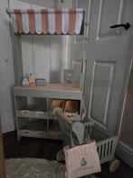 Little Dutch Houten Marktkraam met Winkelwagen, Kinderen en Baby's, Speelgoed | Overig, Ophalen, Zo goed als nieuw, Jongen of Meisje