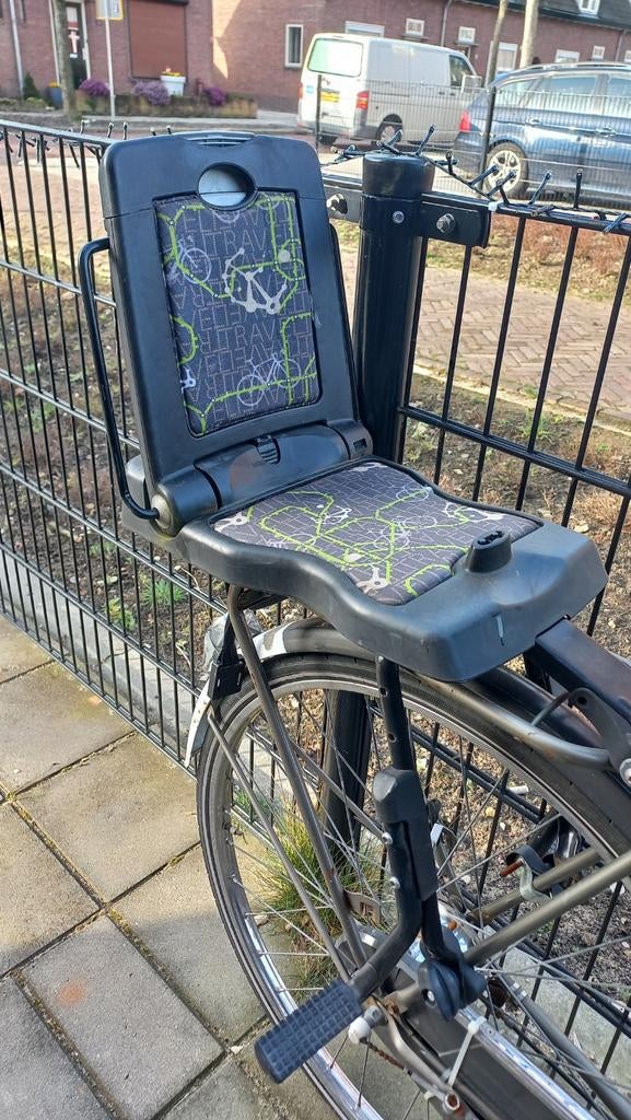 Stevige Achterzitje voor Fiets - Opvouwbaar, Achterzitje, Onbekend, Ophalen, 15 t/m 25 kg
