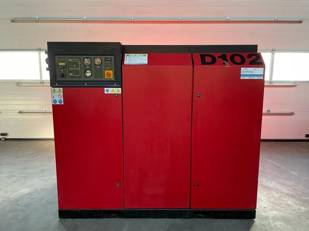 Ecoair D102 Elektrische Schroefcompressor 75 kW 10.000 L / m, Ophalen of Verzenden