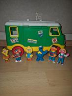Sesamstraat Camper met Figuren - Vintage Speelgoed!!, Kinderen en Baby's, Speelgoed | Overig, Ophalen of Verzenden, Gebruikt, Jongen of Meisje
