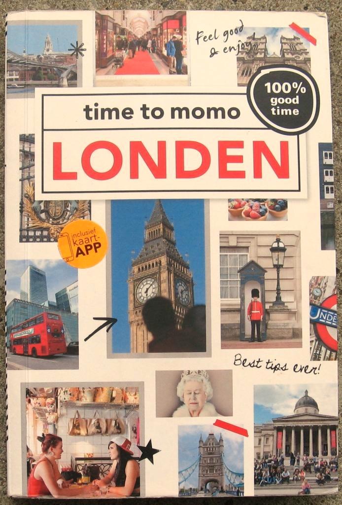 Wandelgids Londen (time to momo), Boeken, Reisgidsen, Zo goed als nieuw, Fiets- of Wandelgids, Europa, Overige merken, Ophalen of Verzenden