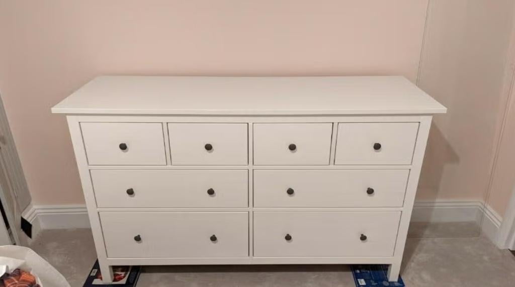 8 ladekast, commode van Ikea type Hemnes, Ophalen, Gebruikt, 50 tot 70 cm, 105 cm of meer