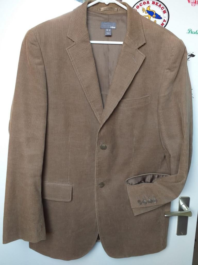 Heren colbertje, Ophalen, Zo goed als nieuw, Maat 48/50 (M), Zwart