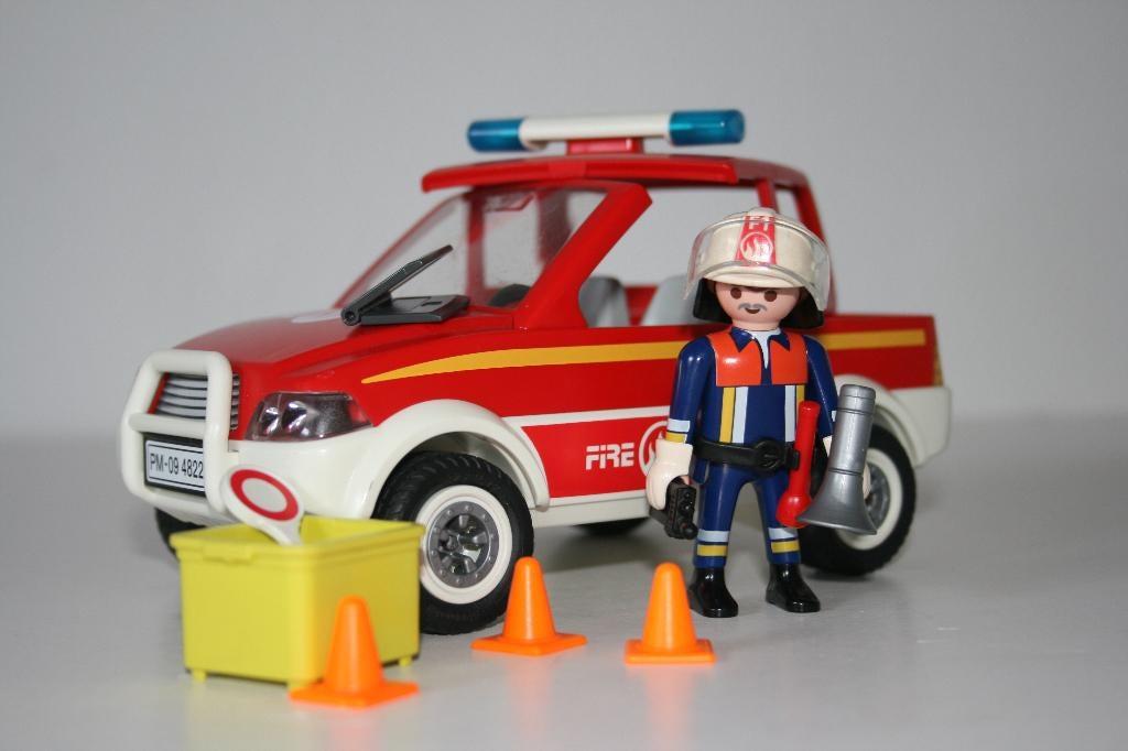 Playmobil Brandweer, Ophalen of Verzenden, Gebruikt, Complete set