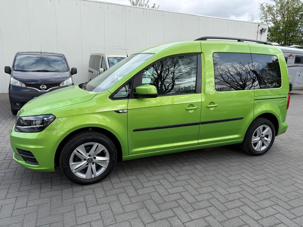Volkswagen Caddy TSI Trendline - Rolstoelauto 3+1 - Bodemver, Voorwielaandrijving, Gebruikt, Overige modellen, 4 stoelen