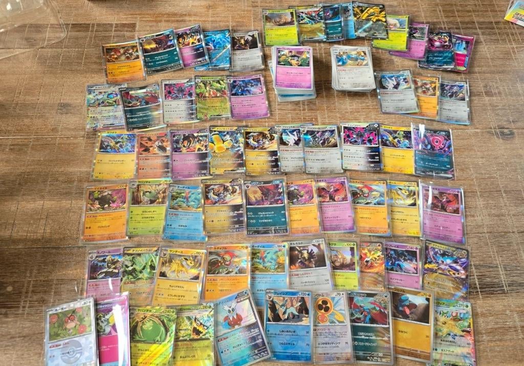 Pokémon Kaarten Terastal Festival - Mooie Collectie!, Ophalen, Zo goed als nieuw, Losse kaart, Foil