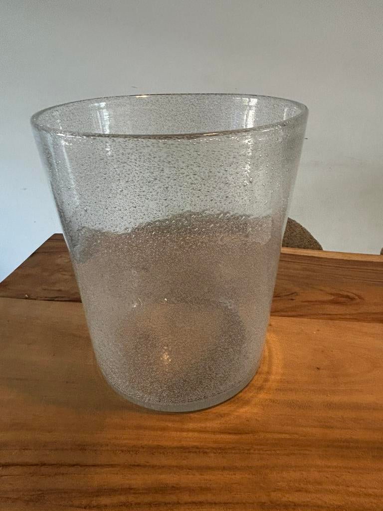 Grote Dutz vaas, Overige kleuren, Ophalen of Verzenden, Minder dan 50 cm, Glas