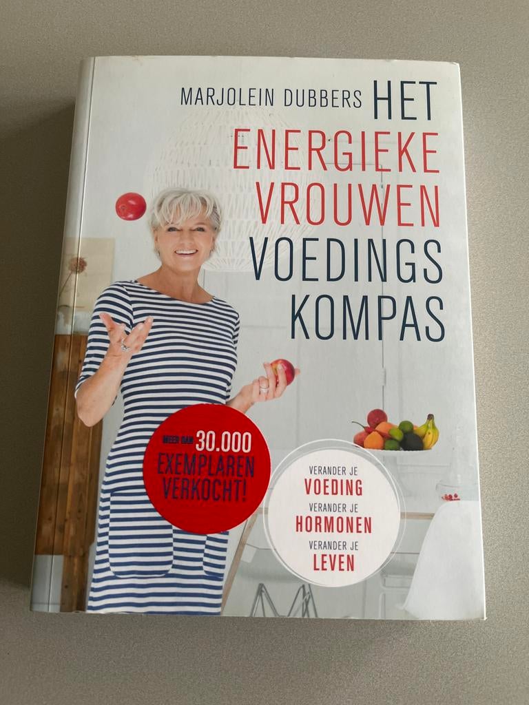 Het Energieke Vrouwen Voedingskompas - Marjolein Dubbers, Boeken, Gezondheid, Dieet en Voeding, Ophalen of Verzenden, Zo goed als nieuw