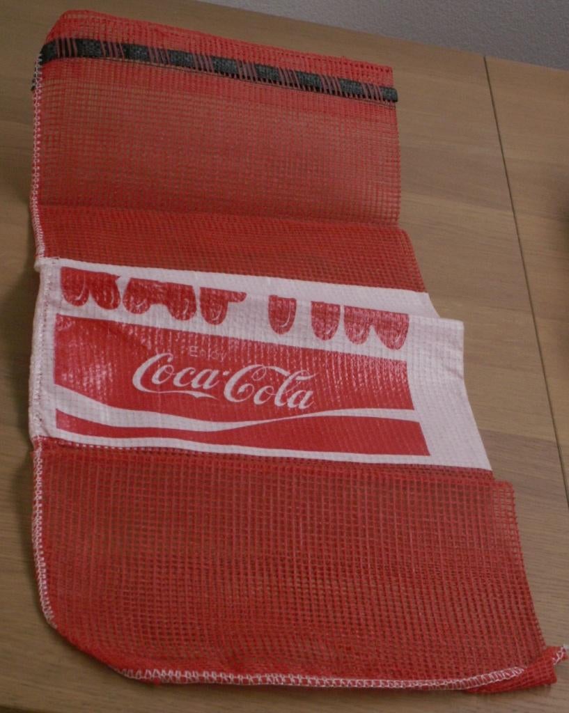 Coca cola opbergnet, uienzak. Aardappelzak kunststof, Ophalen of Verzenden, Nieuw, Gebruiksvoorwerp