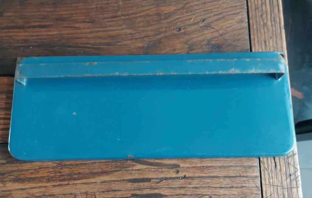 Lepelrek voor lepels  Petrol kleur, Antiek en Kunst, Ophalen of Verzenden