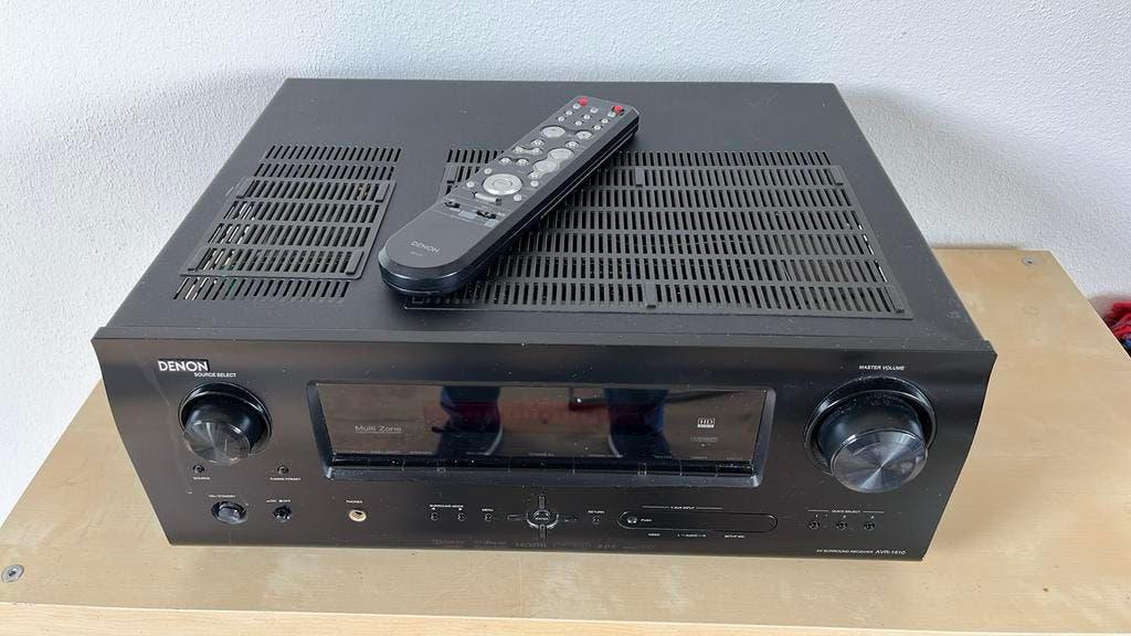 Denon AVR-1910 voor reparatie of onderdelen, Audio, Tv en Foto, Versterkers en Receivers, Ophalen, Denon, Niet werkend, 120 watt of meer