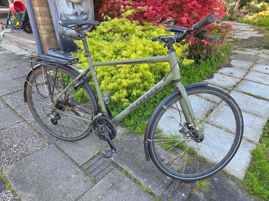 Kona dew fiets, Fietsen en Brommers, Ophalen, 10 tot 15 versnellingen, Schijfrem, Overige merken
