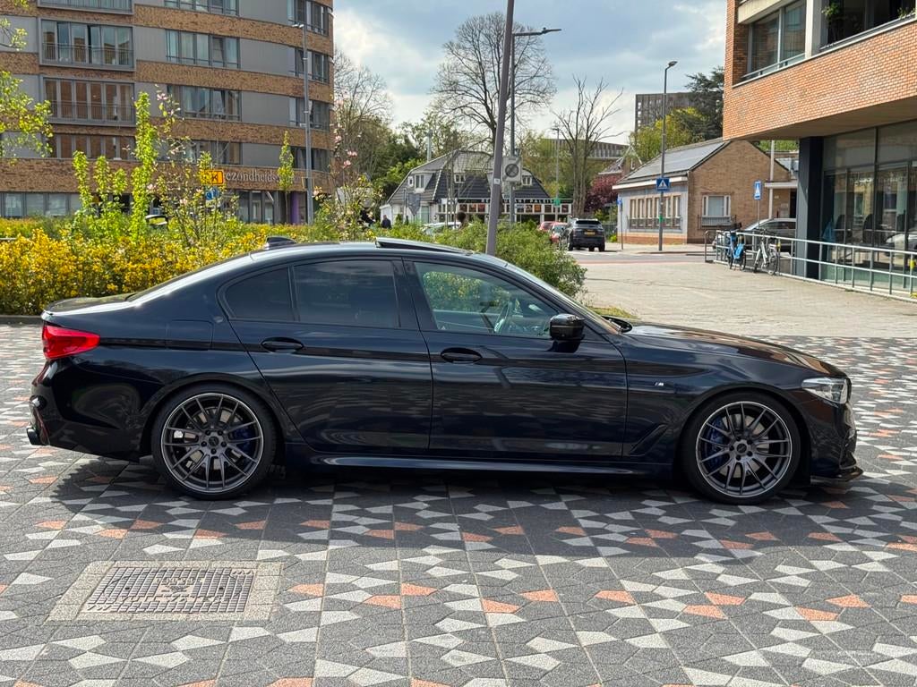 BMW 5-serie 540i High Executive M-pakket / AC Schnitzer / AS, Auto's, Automaat, Gebruikt, 2000 kg, Bedrijf