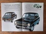 Simca 1100 brochure folder uit 1971, Ophalen of Verzenden, Gelezen, Overige merken