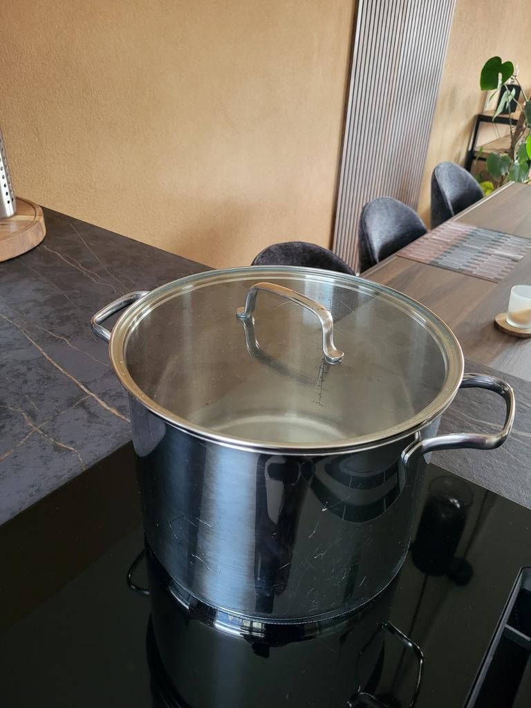 Soeppan Masterchef RVS 6,5 liter, Ophalen, Rvs, Kookpan of Snelkookpan