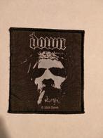 Down 2006 logo patch embleem hardrock metal muziek, Verzamelen, Ophalen of Verzenden, Gebruikt, Kleding