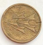 Fokker 1988 Nederland Oude Vintage Munt Kantinepenning Token, Ophalen of Verzenden, Overige materialen