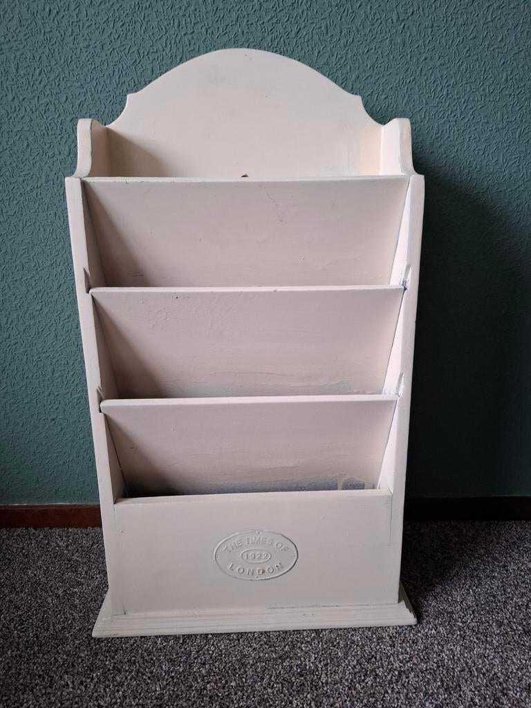 Lectuur bak, Huis en Inrichting, Woonaccessoires | Krantenbakken en Lectuurbakken, Ophalen, Gebruikt