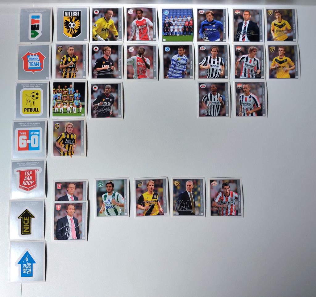 Voetbalplaatjes 2010-2011, Albert Heijn, Ophalen of Verzenden