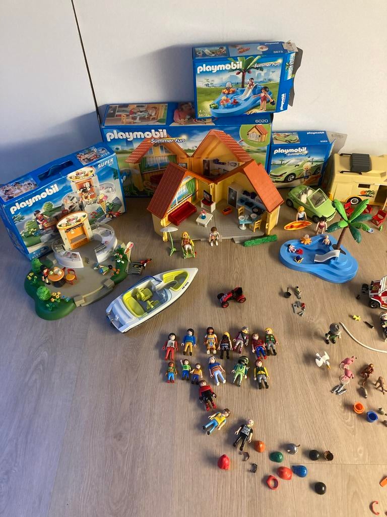 Grote Playmobil collectie, Kinderen en Baby's, Speelgoed | Playmobil, Ophalen, Gebruikt