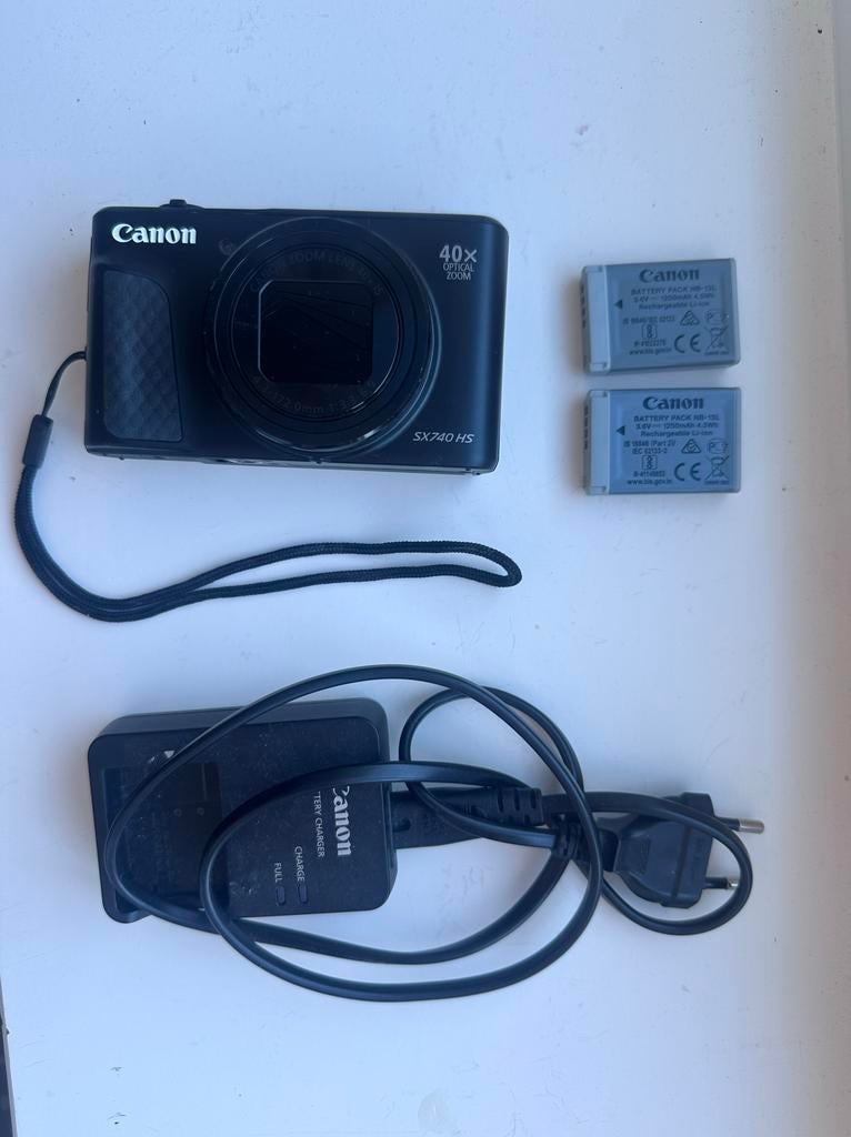 CANON POWERSHOT SX 740 HS Compactcamera Zwart, Audio, Tv en Foto, Fotocamera's Digitaal, Canon, Compact, Ophalen of Verzenden