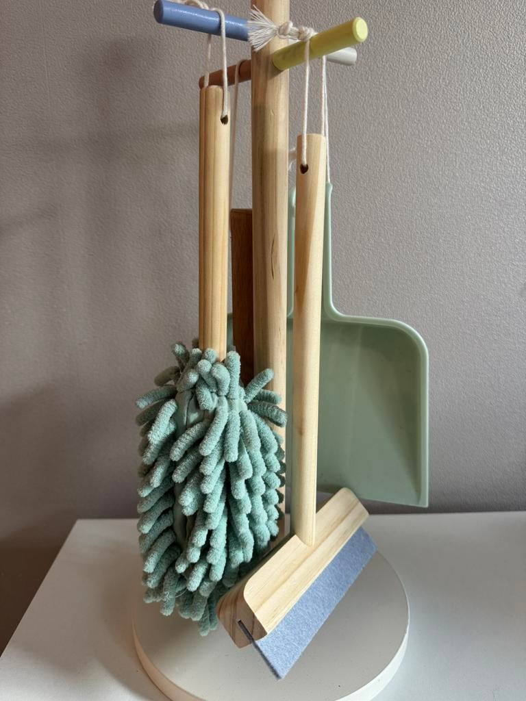 Schoonmaaksetje kinderen, Kinderen en Baby's, Speelgoed | Overig, Ophalen of Verzenden, Zo goed als nieuw, Jongen of Meisje