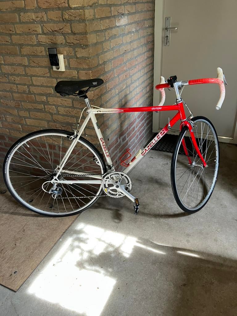 Gazelle Olympia stalen frame i.z.g.st. !, Fietsen en Brommers, Ophalen, Heren, Gazelle, 53 tot 57 cm