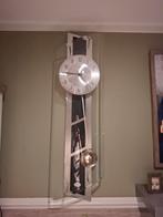 Strakke AMS design wandklok – radiogestuurd – werkt perfect, Ophalen of Verzenden